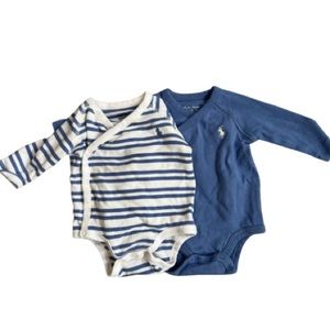 Ralph Lauren Long Sleeve Onesies